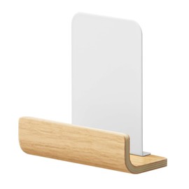 Yamazaki 6144 God Bank Stand, Single, Natural, Approx. 4.1 x 2.0 x 4.3 inches (10.5 x 5 x 11 cm), Rin Rin Simple Shinto Shelf, Bill Holder, Placement Type