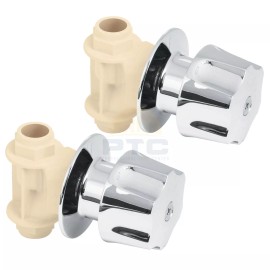 Foset CPVC-052 Box with 2 flush-mounted CPVC shower faucets