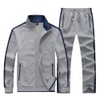 Men's Tracksuits Jogging Suits Sets Running Workout Casual Sweatsuits 2