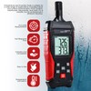 Humidity Temperature Meter, High Precision Digital Psychrometer HVAC with Ambient