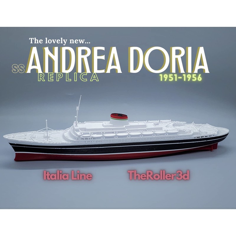 SS Andrea Doria Model 1 Foot in Length (Model)