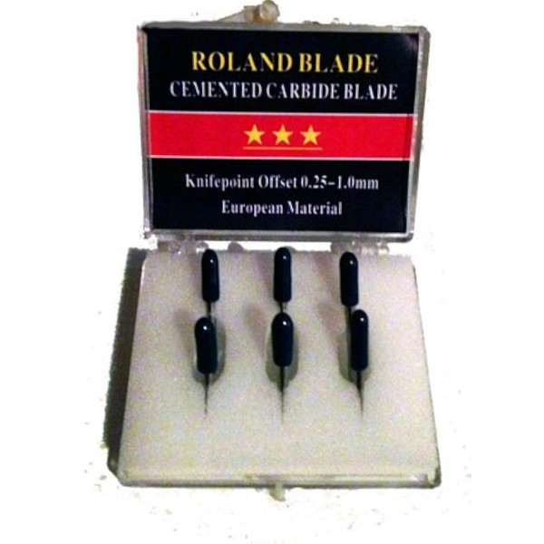 6-Pack 60 Degree Roland Type Deep Cut Replacement Blades Vinyl