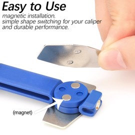 QZAVIRE Bike Brake Pad Spreader Tool, Bicycle Hydraulic Disc Brake Piston Reset Tool with Carbon Steel, Piston Caliper Resetter for Mountain and Road Bike