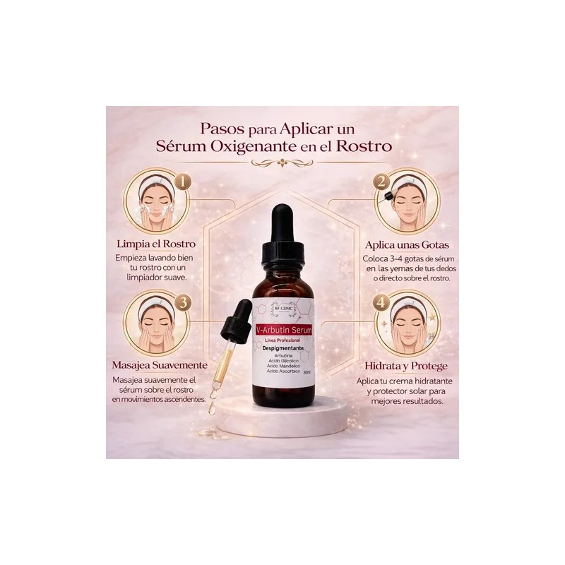 V-arbutin Serum Despigmentante Manchas Ac Glicolico Arbutina