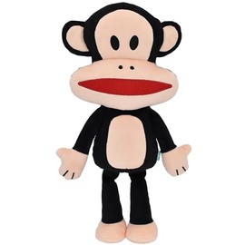 Multipet Paul Frank's Julius The Monkey Dog Plush Toy - Squeaky Toy for All Dogs - Extra Soft Plush - Stuffed Animal for Cuddling & Playing (10")