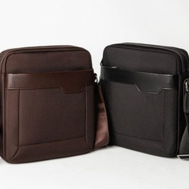 Men's daily bag office worker college student cross bag bag casual brown