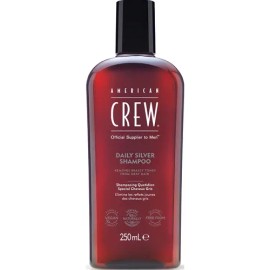 Shampoo Silver American Crew Matizador Canas Hombre 250ml                                                                                             