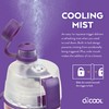O2COOL Mist 'N Sip Misting Water Bottle 2-in-1 Mist And