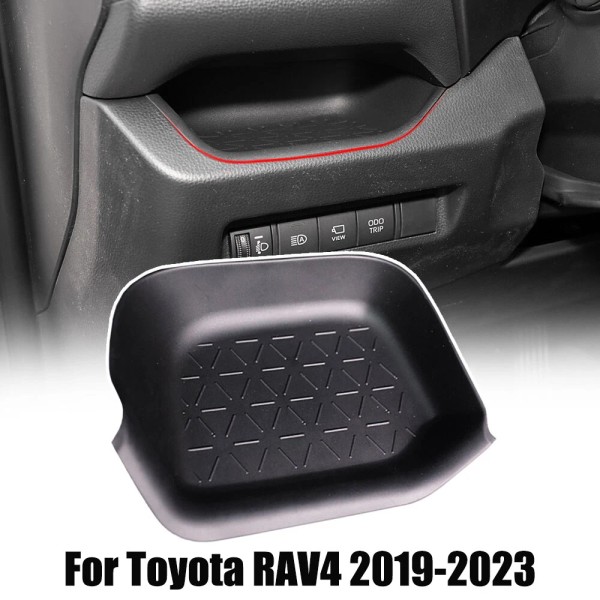 Unbranded Center Console Storage Mat Box Black Tray Organizer For