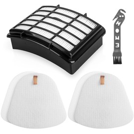 NV350 Filter Replacement for Shark Navigator Lift Away Deluxe Vacuum NV350 NV351 NV352 NV355 NV356 NV357 NV358 NV360 NV370 NV391, 1 HEPA + 2 Foam & Felt Filters, Replace Part #Xff350 & Xhf350