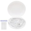 Teeth Whitening Device Soft Silicone Blue Light Timing Dental Teeth