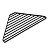 Yamazaki Home Corner Sink Steel | Drainer Tray, Alloy, Black,