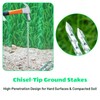 Extra-Long 14 Inch Galvanized Heavy-Duty Landscape Stakes - Landscape Edging