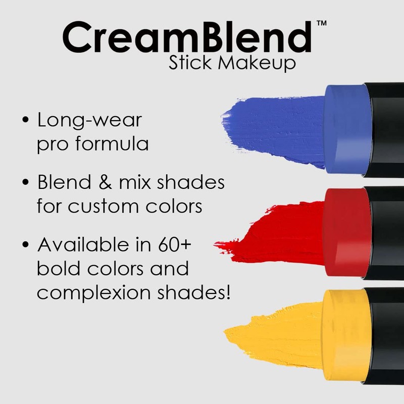 Mehron Makeup CreamBlend Stick | Face Painting, Body Painting and