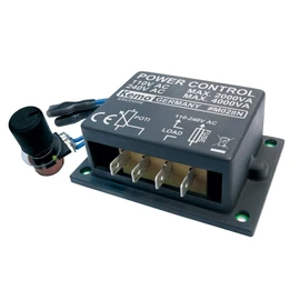 Kemo M028N Power Regulator 110 - 240 V/AC, 4000 VA. Control of ohmic and inductive loads e.g. motors, heaters if they can be controlled in phase control