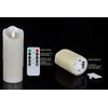 Flameless Candles with 10 Key Remote Timer Flickering Tear Wave