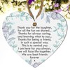 Thank You for the Laughter Heart Plaque | Sentimental Friendship