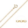 Old English Jewellers 9ct Yellow Gold on Silver Belcher Chain