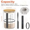 BRIRILINE Pro Sourdough Bread Starter Kit - 34 oz sourdough