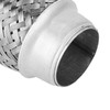 QANYEGN Stainless Steel SS Double Braid Flex Pipe, Exhaust Adaptor
