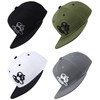 Bexxwell Snapback Cap Green with 3D Embroidery in Black (Perfect