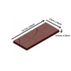 Goldbaking Schokoladenform aus Polycarbonat, für Süßigkeiten, Bars, PC, Schokoladenform