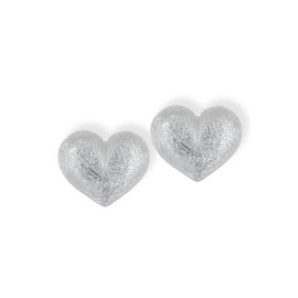 Heartbreaker my only one LD AT 22 Sterling Silver 925 Stud Earrings