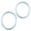 10 Round Rings 50 x 7 mm O-Ring Galvanised Steel