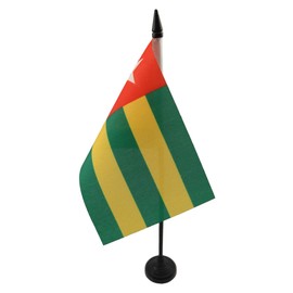 AZ FLAG - Table Flag Togo - 15 x 10 cm - Togolese Table Flag 10 x 15 cm - Flags