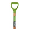 AMES 2672100 Aluminum Scoop with Hardwood Handle and D-Grip, 45-Inch
