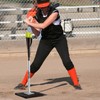 PLAYAPUT Portable Batting Tee for Baseball/Softball, Height Adjustment from 25-37