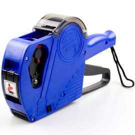 ABN Finest Pricing Gun, Price Tagging Machine Kit for Retail Shop with 11000 Label Tag Stickers, Spare Ink (Blue)