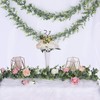DearHouse Faux Eucalyptus Garland Plant, 2 Pack Artificial Vines Hanging