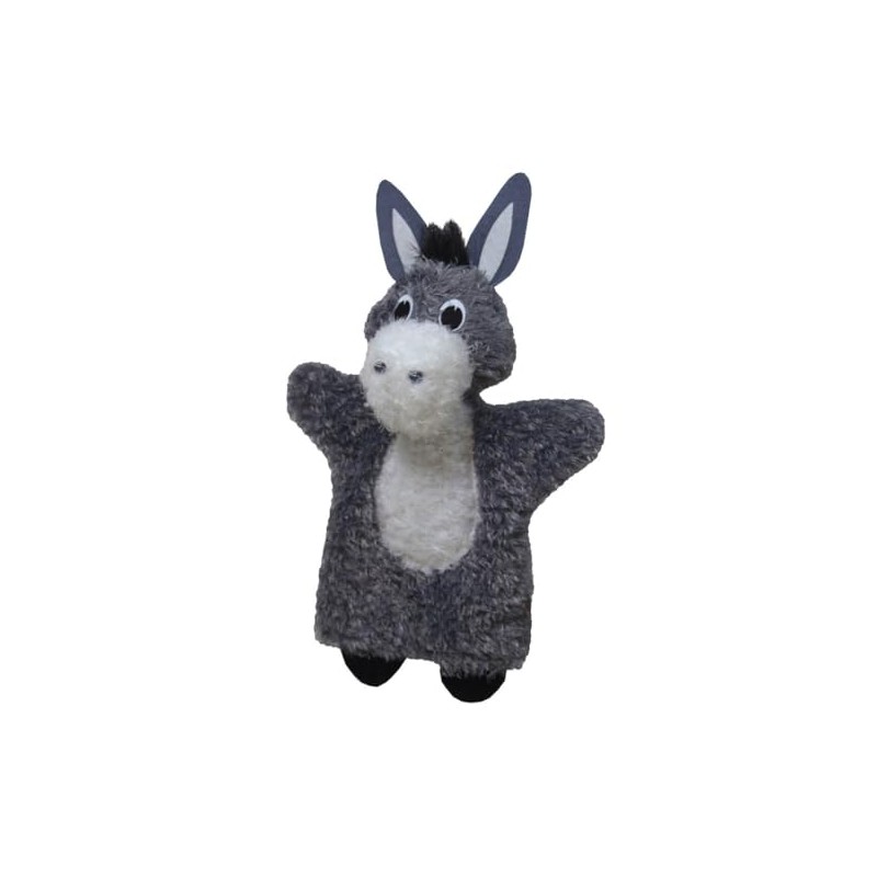 ABA (ABAX5) 71077 ABA Donkey Hand Puppet, 32 cm, Multi-Color