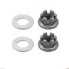 Motoparty Rear Axle Hub Castle Nut Washer For Yamaha ATV