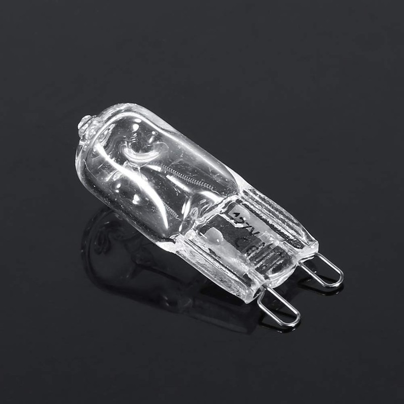 Fafeicy Home Lamp Bulb, 10Pcs G9 Base Halogen Light Bulb