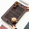 Large 17 Inch Bamboo Chinese Gongfu Tea Tray Table Box