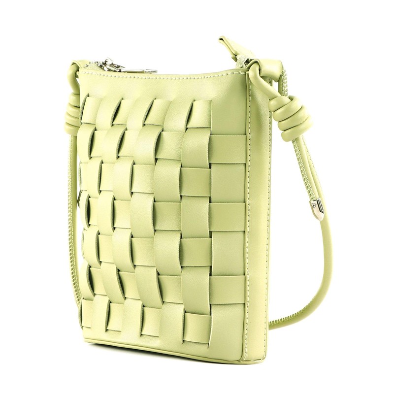 SEIDENFELT MANUFAKTUR Malilla Bucket Crossbody Bag Soft Green, Soft green