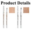 2Pcs Freckle Pen with Not Easy to Lose Color for