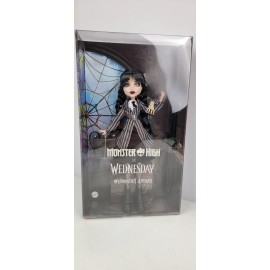 Mattel 2024 MATTEL MONSTER HIGH DOLL WEDNESDAY ADDAMS & PET THING NEW SEALED BOX