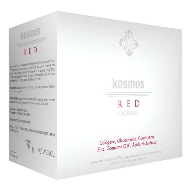 Kosmos Red By Kromasol 24 Sobres, Colágeno Hidrolizado.