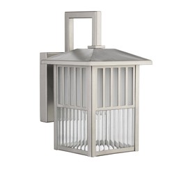 Chloe Lighting CH22025PN11-OD1 Transitional Frisco, Transitional 1-light Painted Nickel Outdoor Wall Sconce, 10.75-Inch