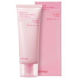 셀리맥스 하트핑크 톤업 선크림 SPF50+ PA++++, 40ml, 1개 Celimax Heart Pink Tone-Up Sun Cream SPF50+ PA++++, 40ml, 1 piece