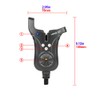 Hirisi Tackle Fishing Bite Alarm with Volume Tone Sensitivity Control