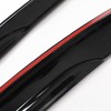 Kyannkara Rain Guards Side Window Visor Vent Outside Mount, 4PCS