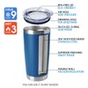 HASLE OUTFITTERS 20oz Tumblers Stainless Steel Mugs with Lid Double