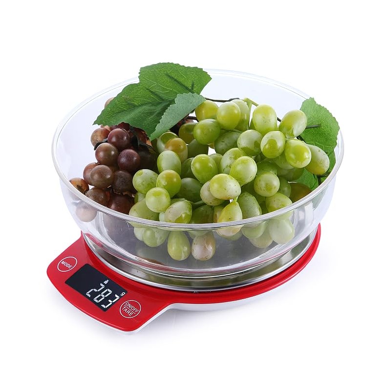 HORNBILL Digital Kitchen Scales Electronic Food Scales with 0.6L Bowl