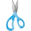 Kokuyo Aero Fit Saxa Scissors for Kids, Glueless Blue Hasa-P270B