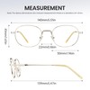 Cyxus Blue Light Filter Glasses Without Prescription Men Women Fashion