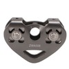 Zipline Swivel Pulley Rock Climbing Aluminum with Tandem Speed Double